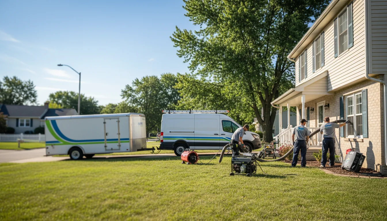Flooded Basement Restoration And Cleanup With Repair in Edinburg, ND near me